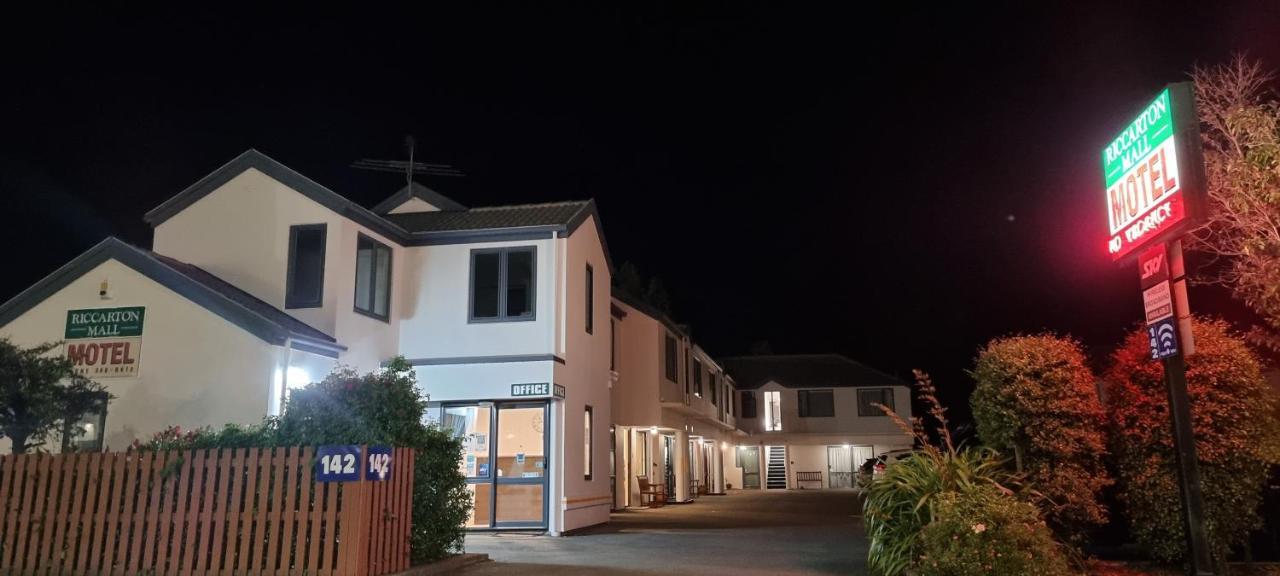 Riccarton Mall Motel Christchurch Buitenkant foto