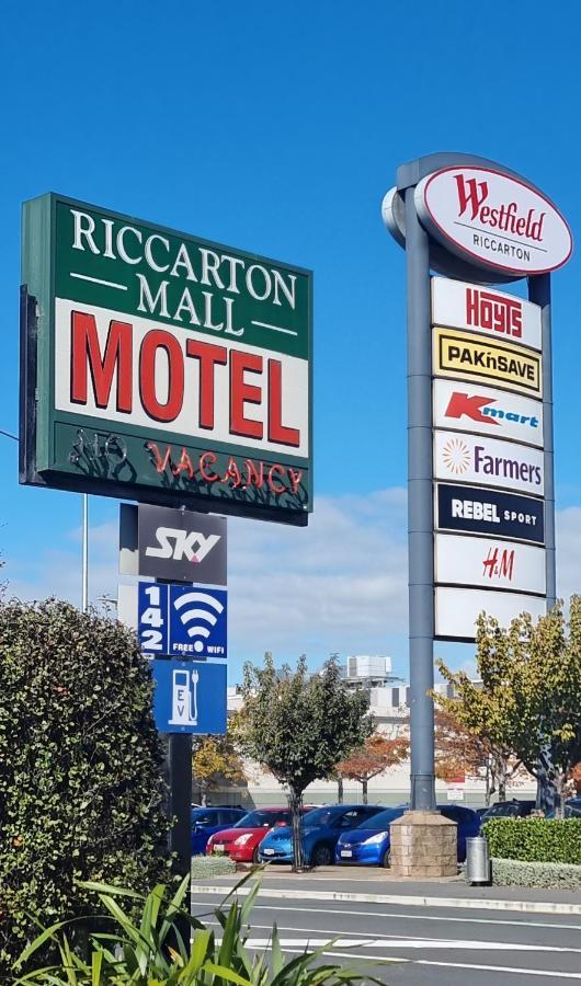 Riccarton Mall Motel Christchurch Buitenkant foto